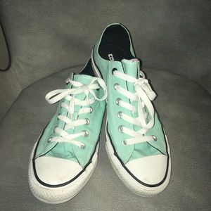 Turquoise Low-Rise Converse